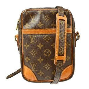 AUTHENTIC LOUIS VUITTON DANUBE CROSSBODY SHOULDER BAG MONOGRAM SD0093